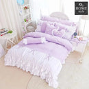 Ruffled Embellished Bridal set