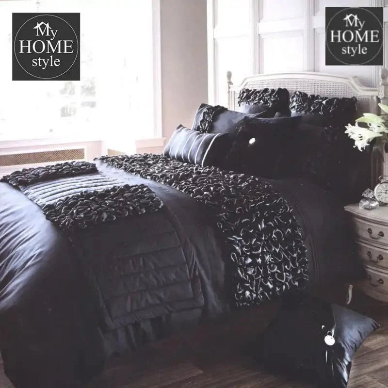 Ruffled Embellished Bridal set with Free Runner