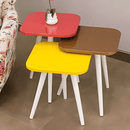 Set of 3 Rectangular Wooden Coffee Table - 1507