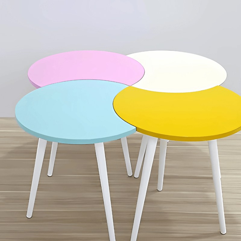 Set of 4 Wooden Coffee Table - 1504