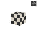 Single Seater Chess Designed Stool -1053