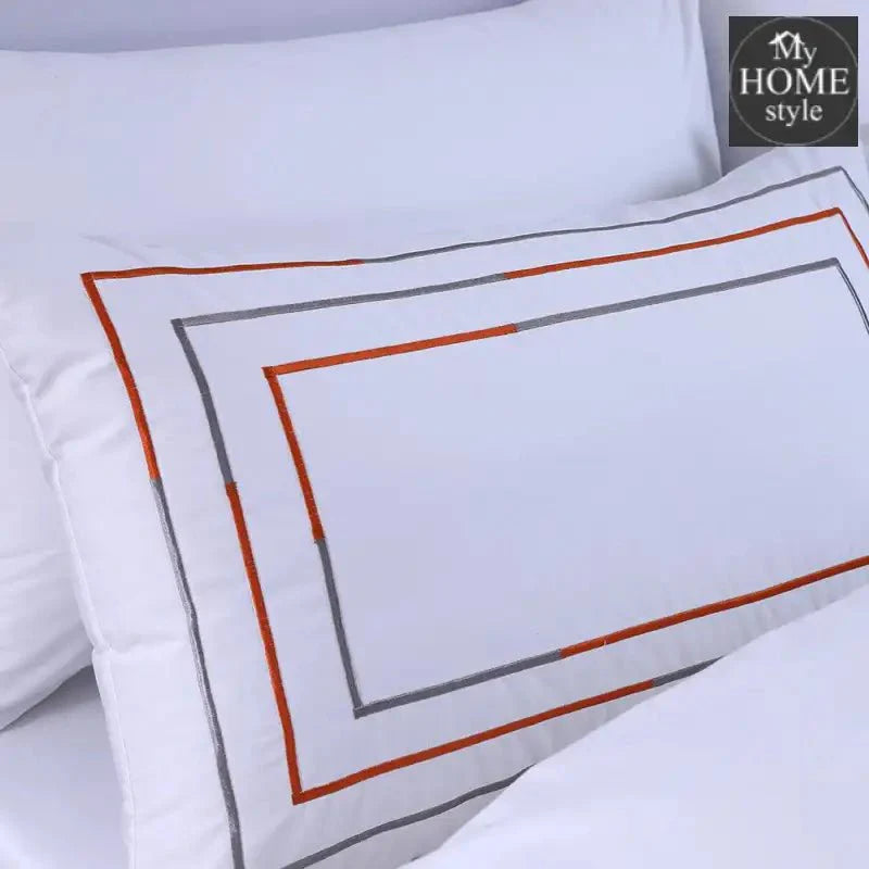 Spectacle Embroidered Quilt Cover Set