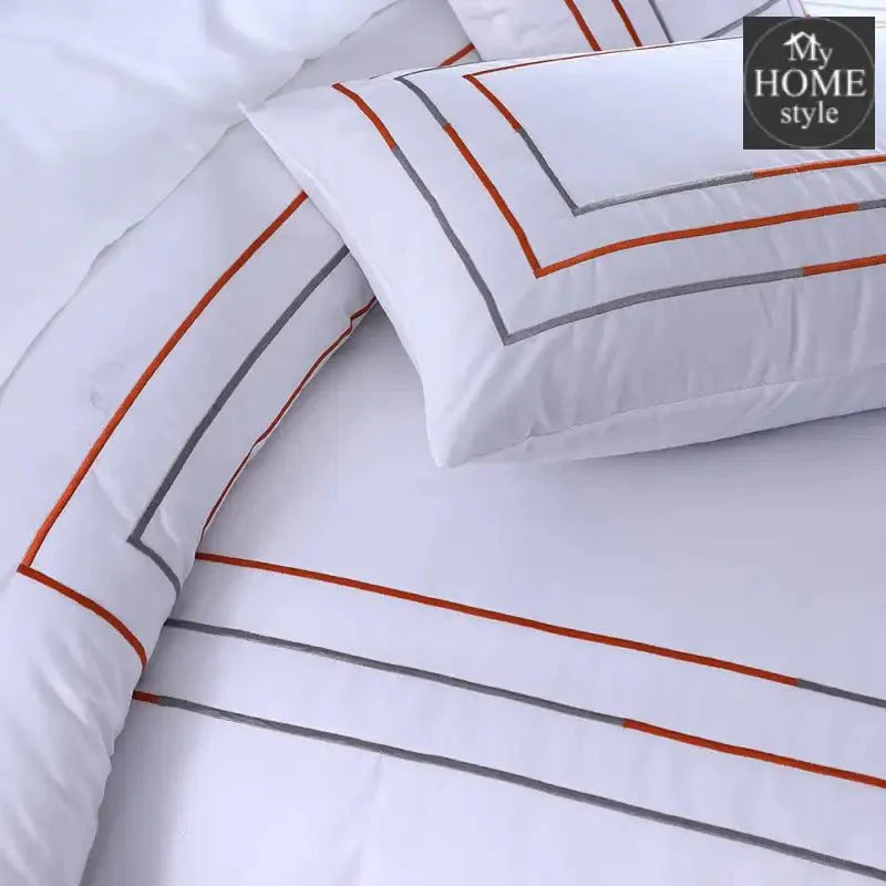 Spectacle Embroidered Quilt Cover Set