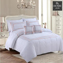 Spectacle Embroidered Quilt Cover Set