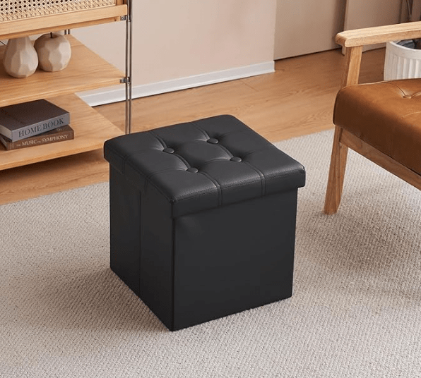 Square Shape Luxury Ottoman Stool- 1464