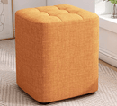 Square Shaped Wooden Ottoman Stool- 1460