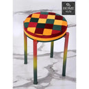 Steel Large Luxury Creative Stool -1096