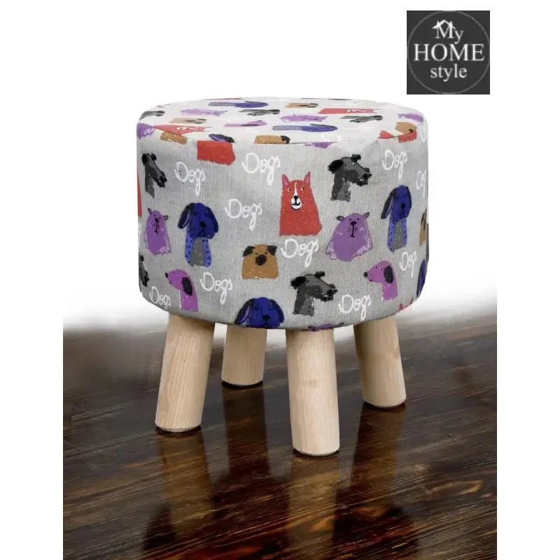 Wooden Round Stool-1078