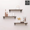 Wooden Shelf floating shelves 3 Tier