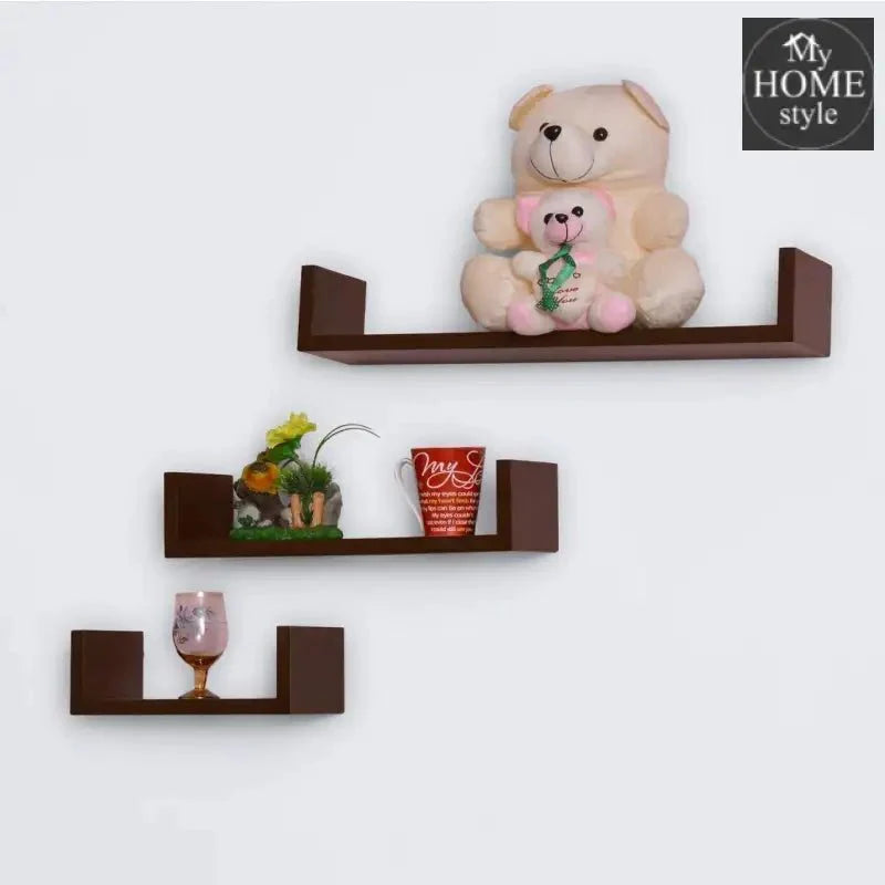 Wooden Shelf floating shelves 3 Tier