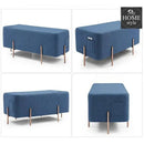 Wooden stool 2 Seater Pocket With Steel Stand -246