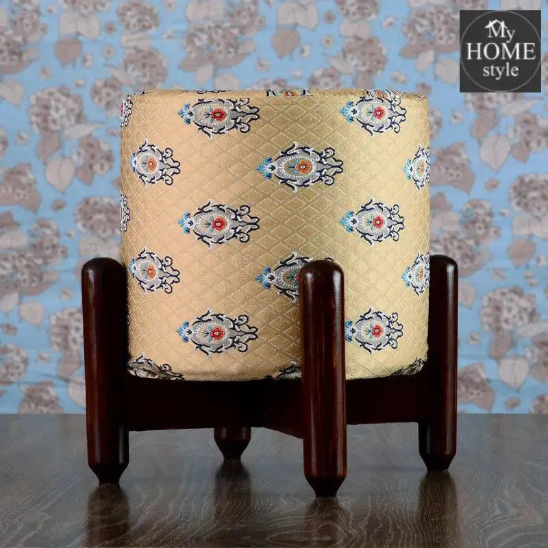 Wooden stool drone shape-109