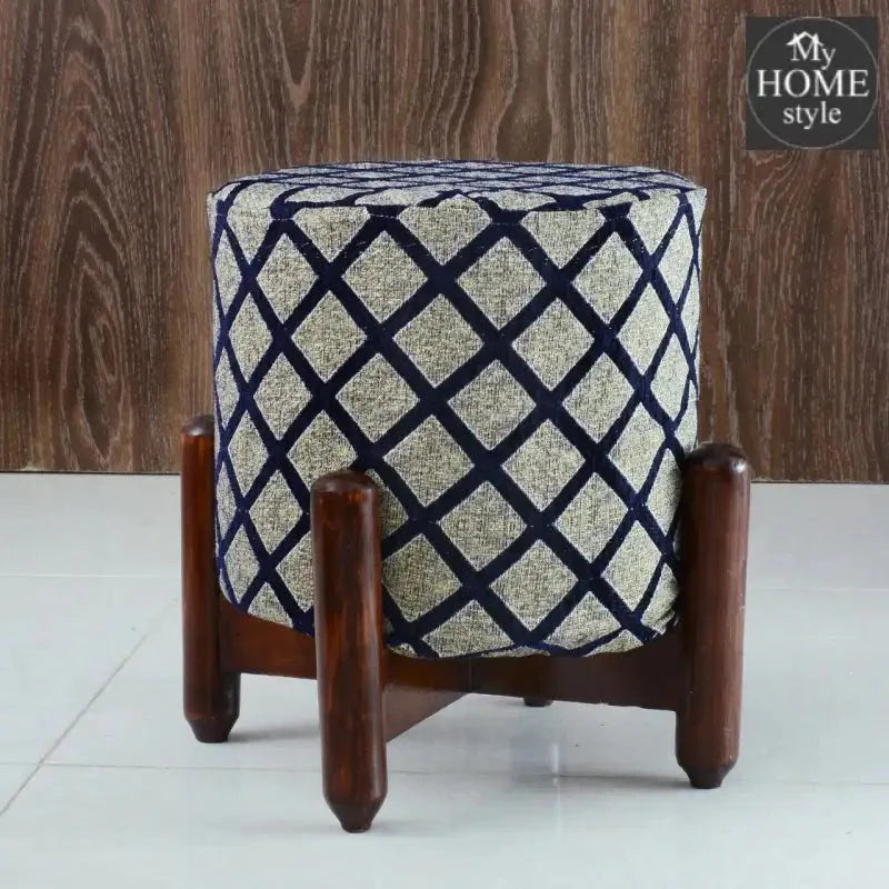 Wooden stool drone shape-113