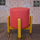 Wooden stool drone shape-119