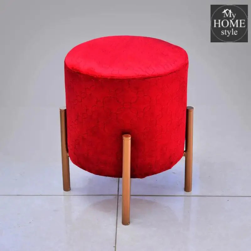 Wooden stool drone shape With Steel Stand -0290