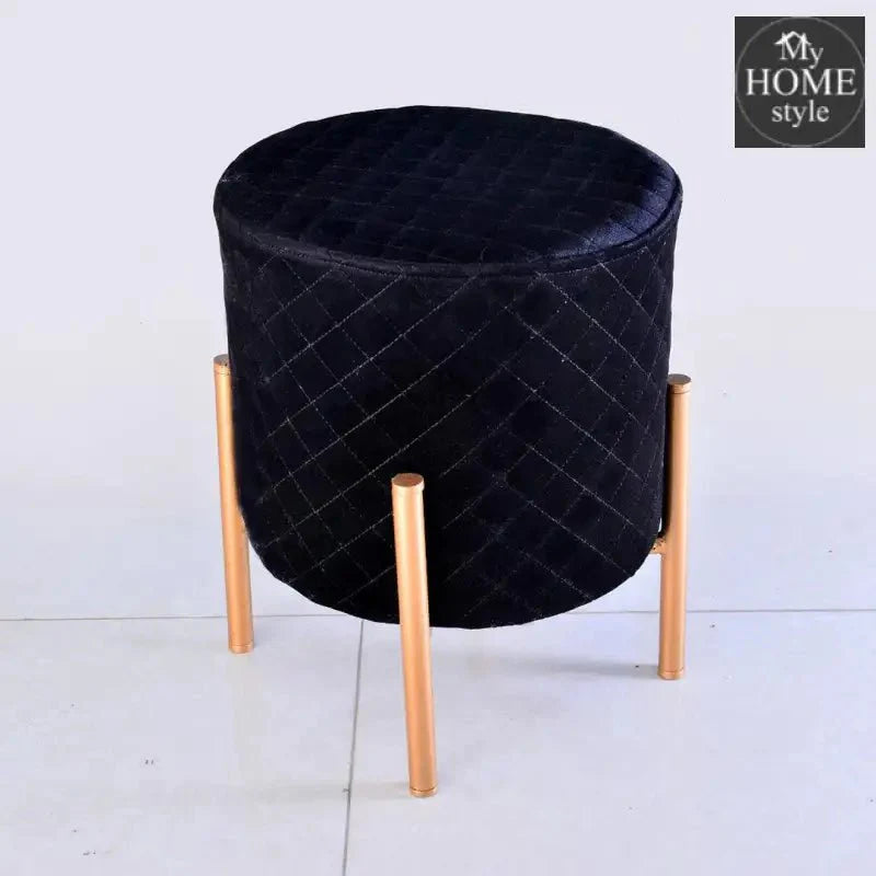 Wooden stool drone shape With Steel Stand -0291