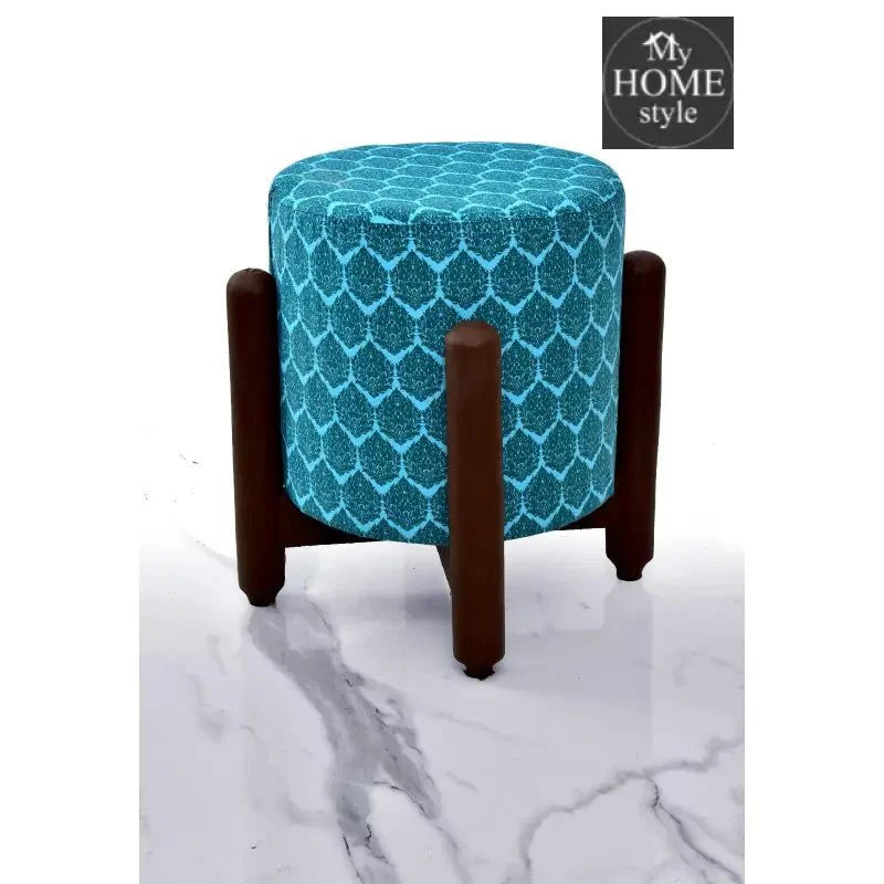 Wooden stool Printed Drone Shape- 1245