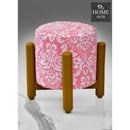 Wooden stool Printed Drone Shape- 1250