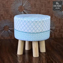 Wooden stool round shape-116