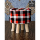 Wooden stool round shape-135