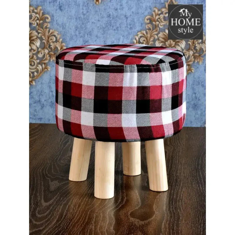 Wooden stool round shape-138