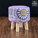 Wooden stool round shape-147