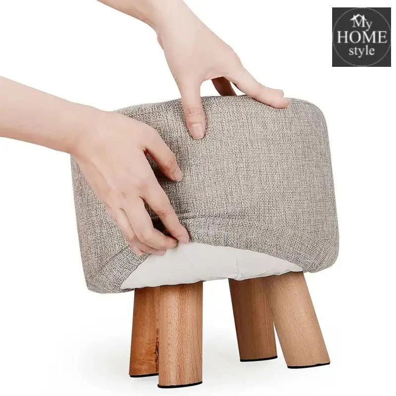 Wooden stool round shape-159