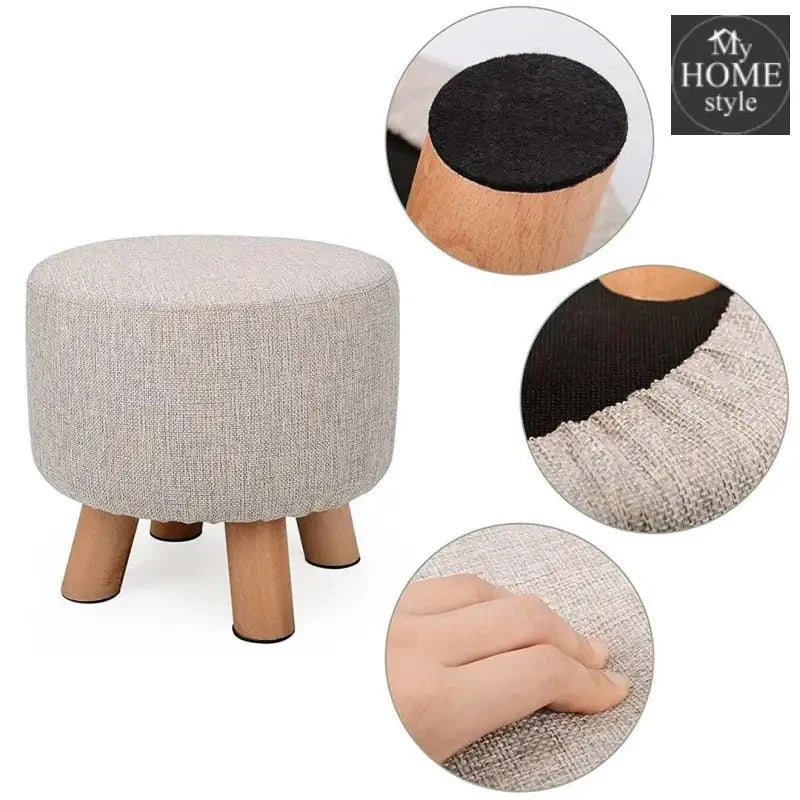 Wooden stool round shape-159