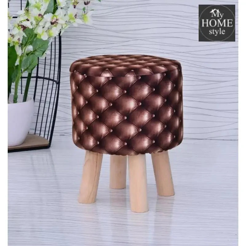 Wooden stool Round shape-244