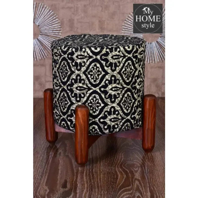 Wooden stool round shape-35