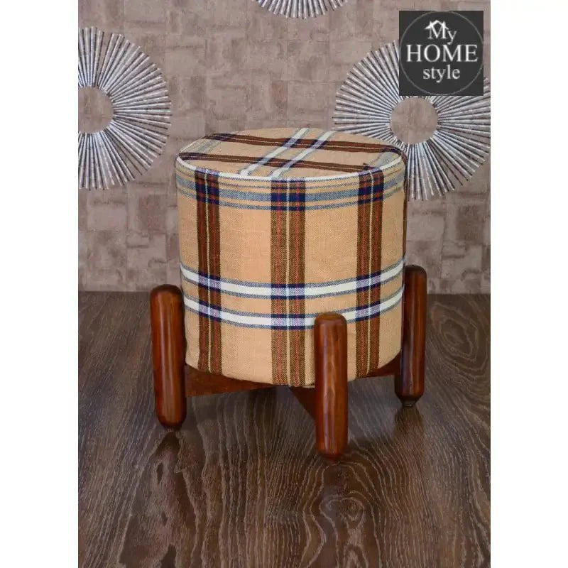 Wooden stool round shape-37