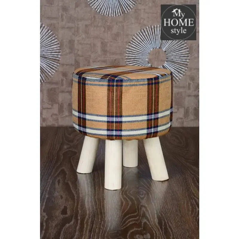 Wooden stool round shape-38