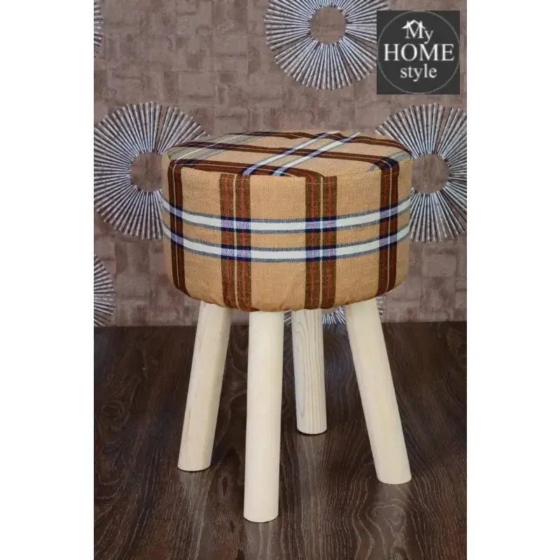 Wooden stool round shape-39 L