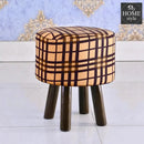 Wooden stool round shape-394