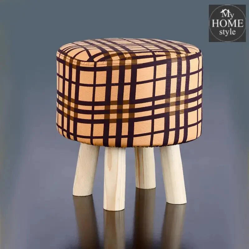 Wooden stool round shape -396
