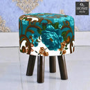 Wooden stool round shape-405