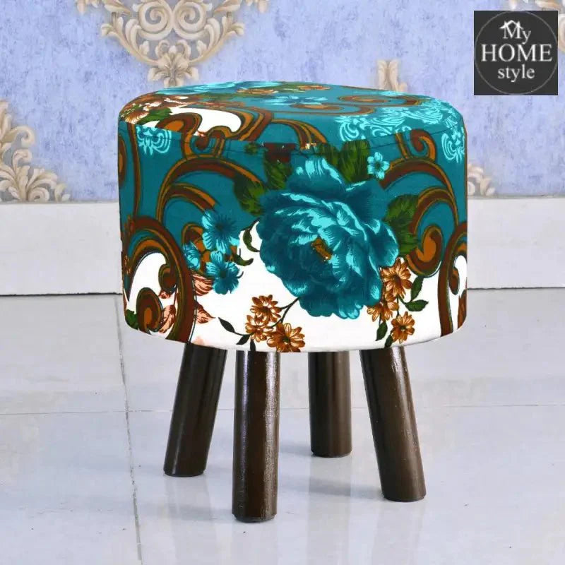 Wooden stool round shape-405