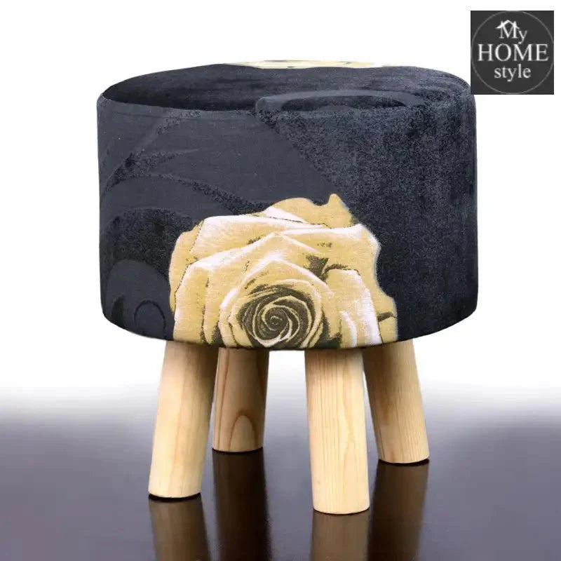 Wooden stool round shape-424