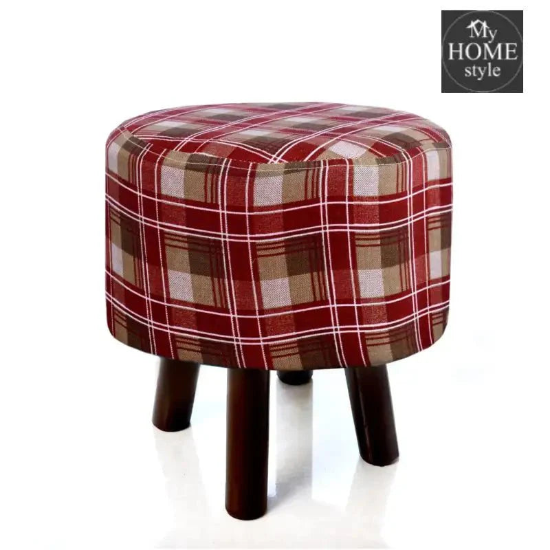 Wooden stool round shape-433