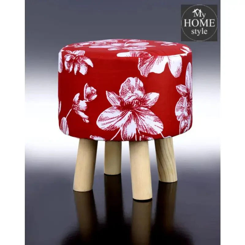 Wooden stool round shape-436