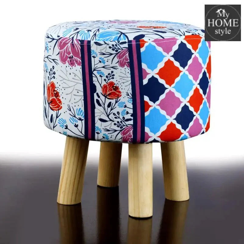 Wooden stool round shape-448