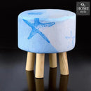 Wooden stool round shape-462