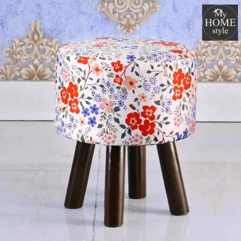 Wooden stool round shape-469