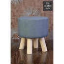 Wooden stool round shape-48