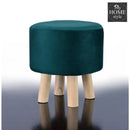 Wooden stool round shape-549