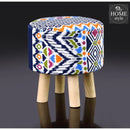 Wooden stool round shape-582