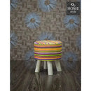 Wooden stool round shape-59