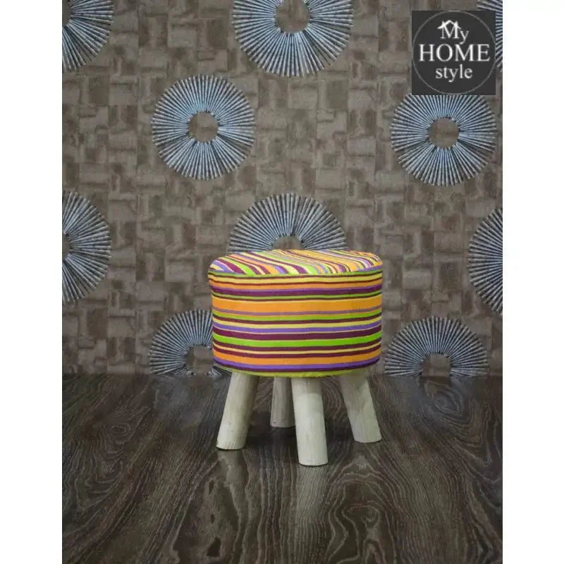Wooden stool round shape-59