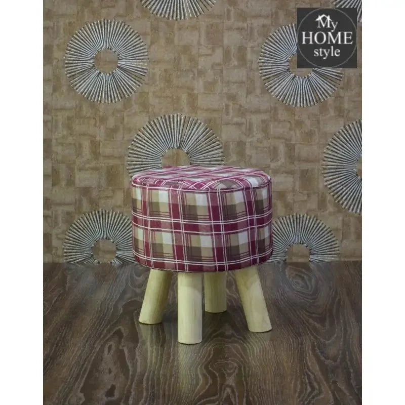 Wooden stool round shape-60