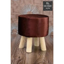 Wooden stool round shape-67